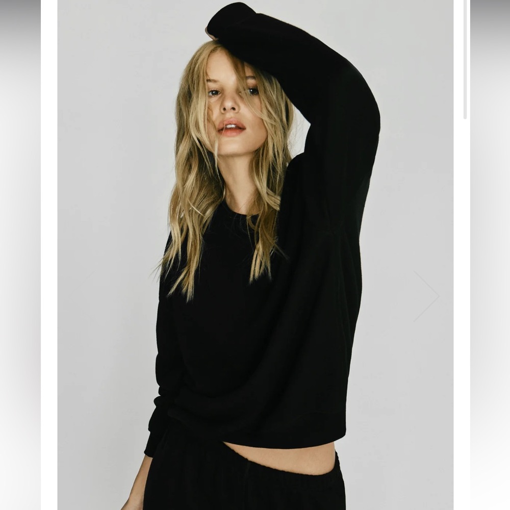 Eterne oversized Crewneck sweatshirt, black. Perfect conditions